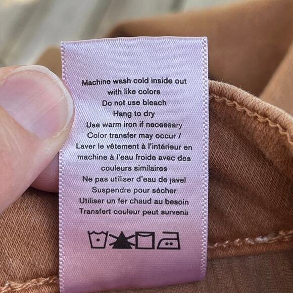 Rag & Bone Men's Fit 2 Slim Jeans Color Tobacco Size 31 - Picture 9 of 10